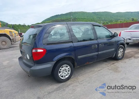 2006 Dodge Caravan Se из США, поврежденный, VIN 1D4GP25B26B561011